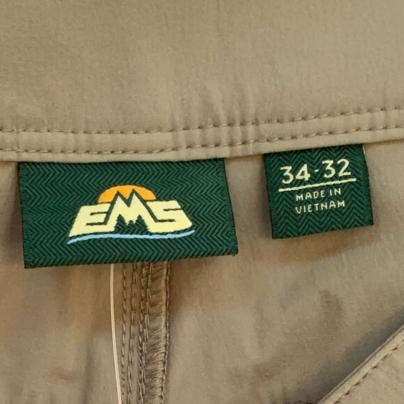 Men's Zip Off Trek Pants EASTERN MOUNTAIN SPORTS Compass 4-Points Series - Picture 6 of 12